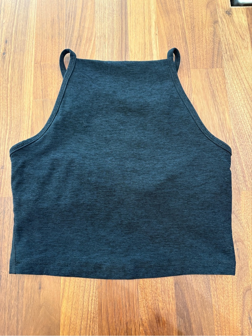 Beyond Yoga Black High-Neck Tank